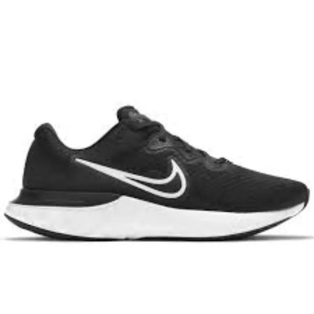 Nike Renew Run Men Running Shoes Black/White