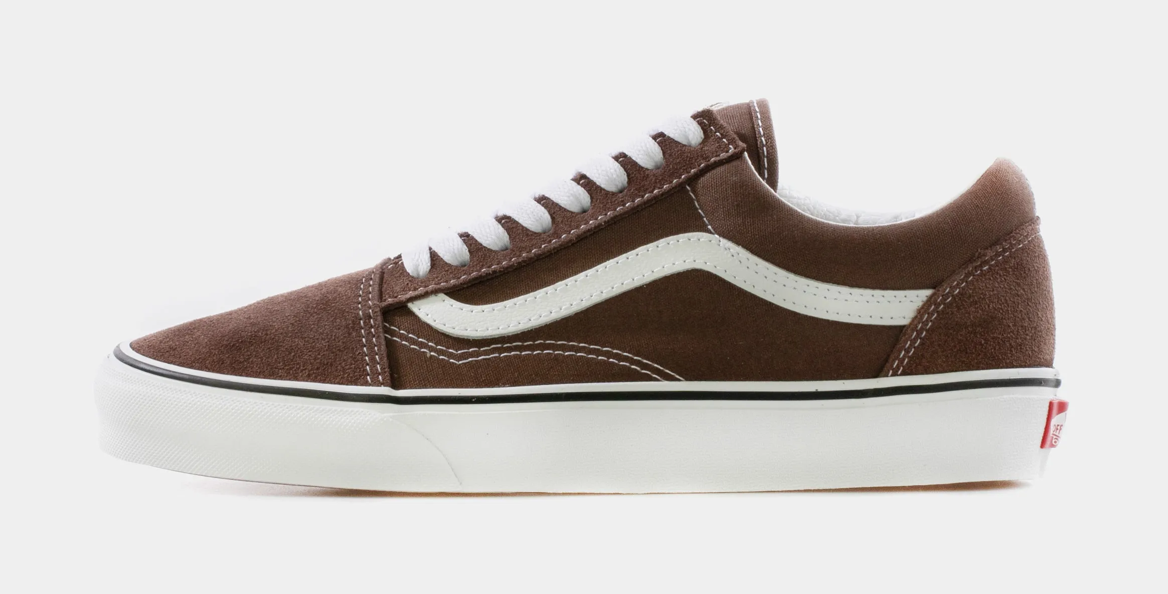 Old Skool Mens Skate Shoe (Brown/White)