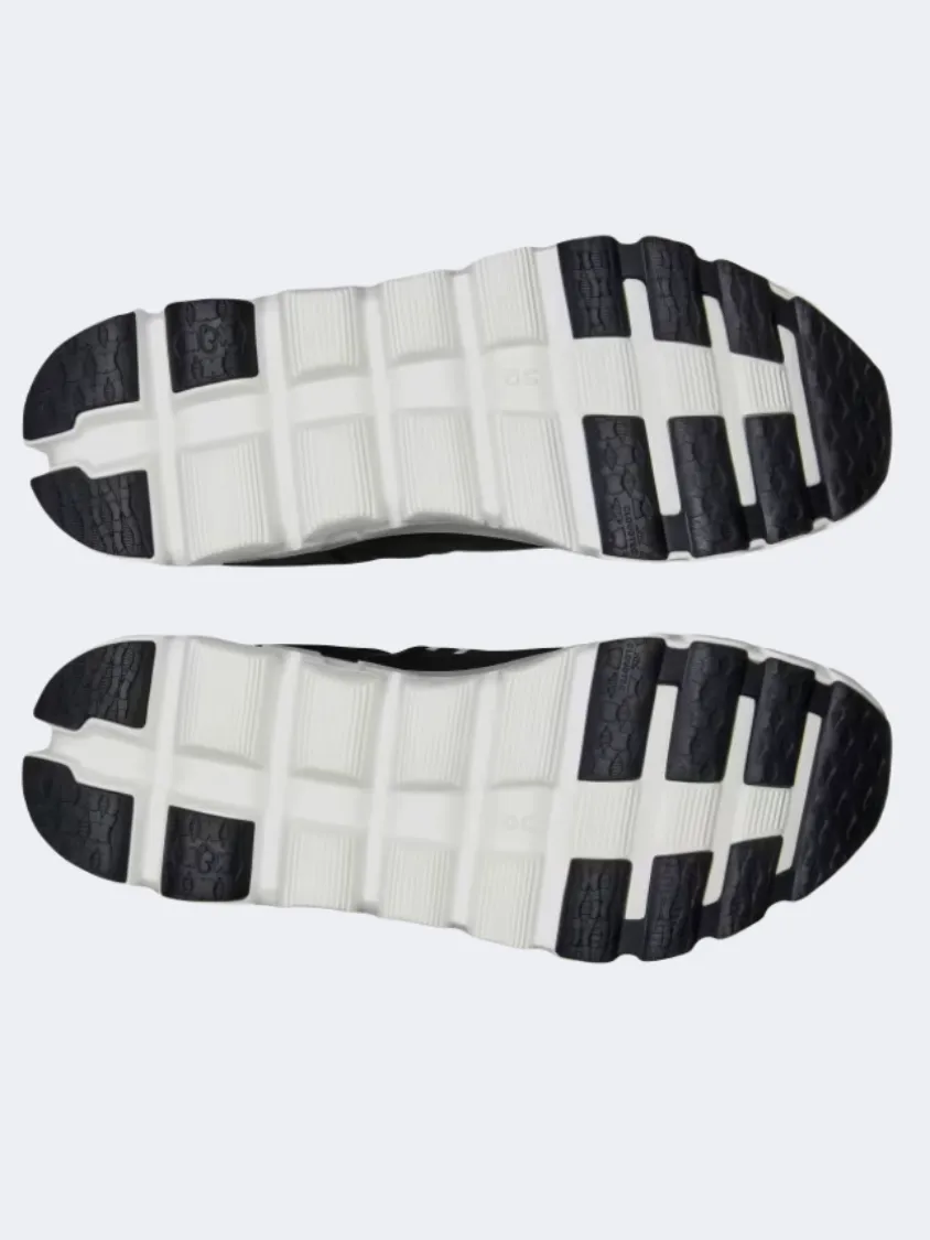 On Cloudflow 4 Women Running Shoes Black/White