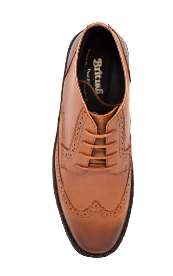 Original Playboy Wingtip Leather Shoes -British Collection