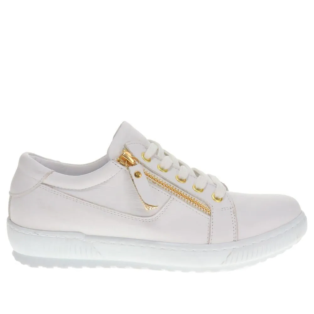 Padova Leather Lace-Up Trainers - PADOVA / 320 235