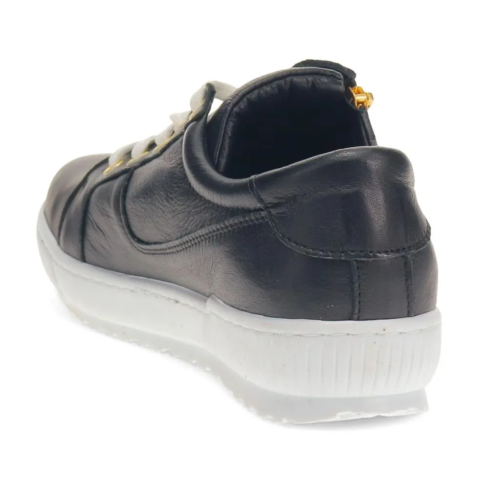 Padova Leather Lace-Up Trainers - PADOVA / 320 235