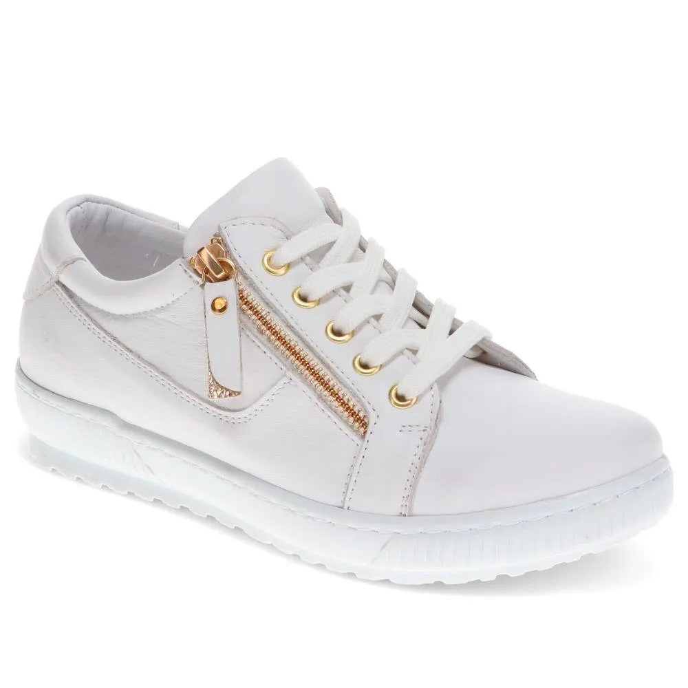 Padova Leather Lace-Up Trainers - PADOVA / 320 235