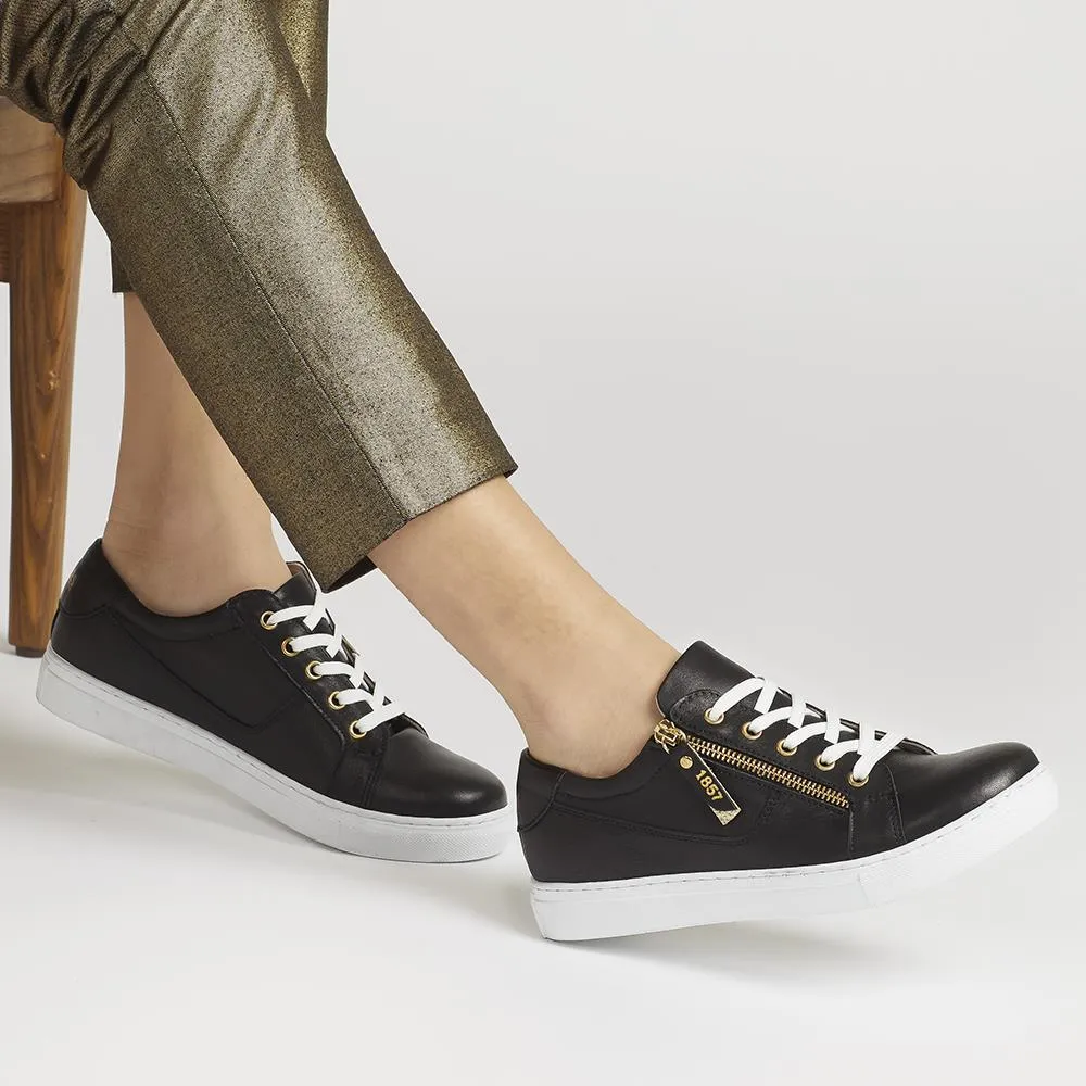 Padova Leather Lace-Up Trainers - PADOVA / 320 235