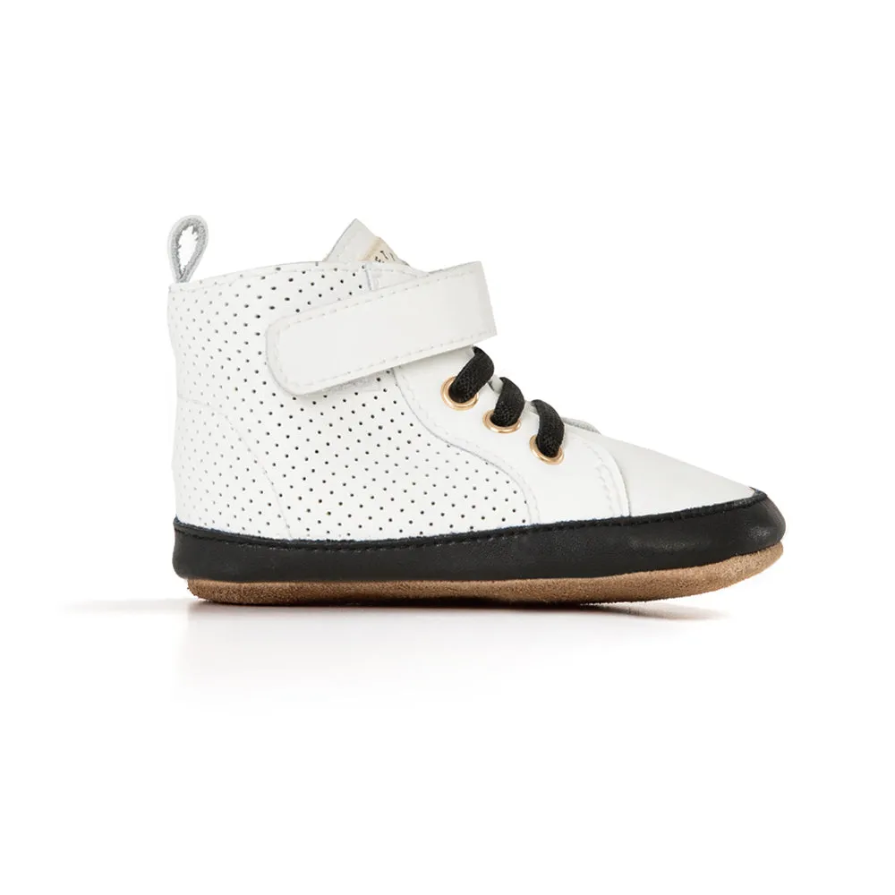 Pretty Brave Baby Hi-Top White Boot