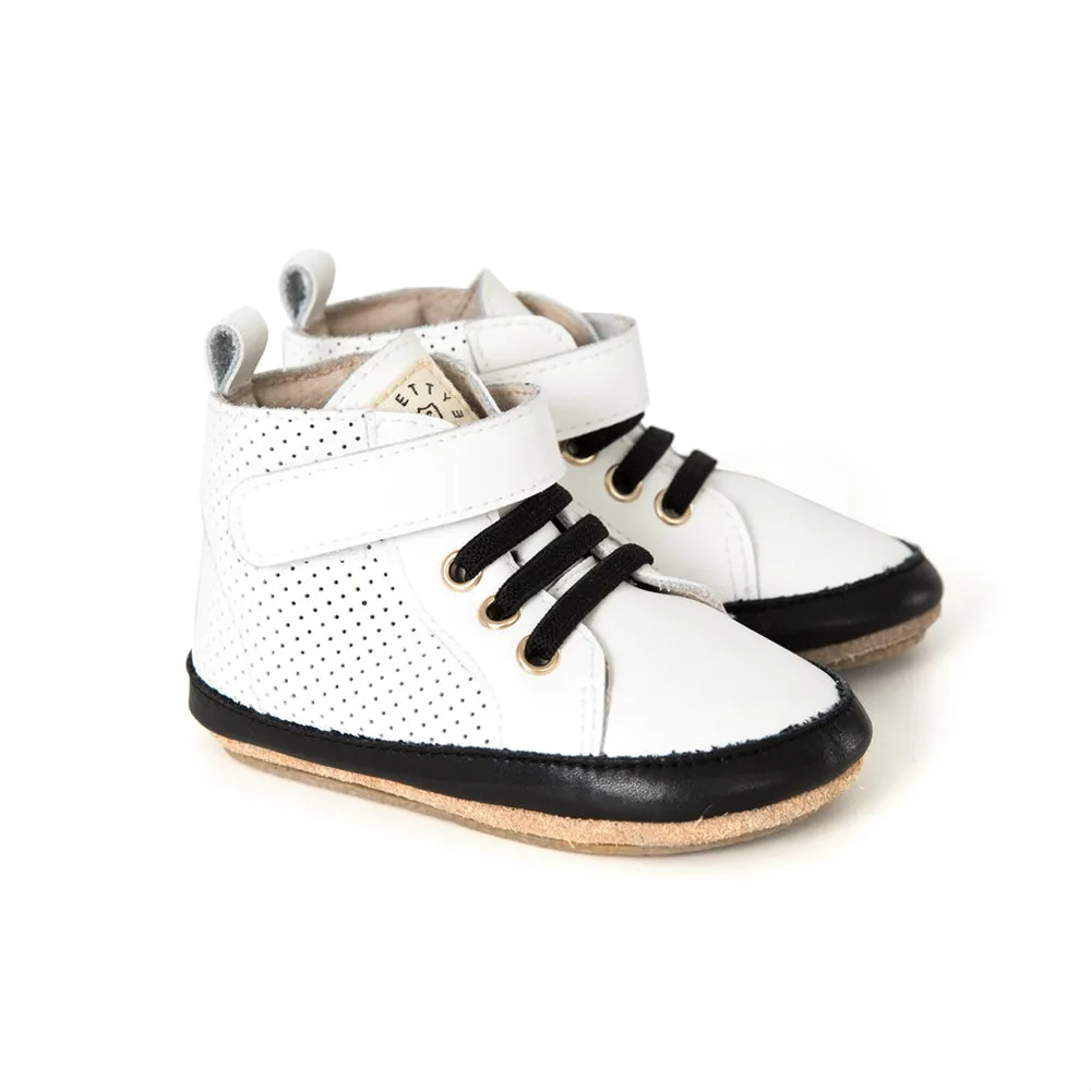 Pretty Brave Baby Hi-Top White Boot