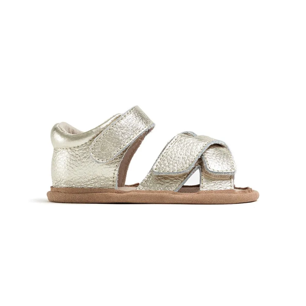 Pretty Brave Criss Cross Sandal Gold