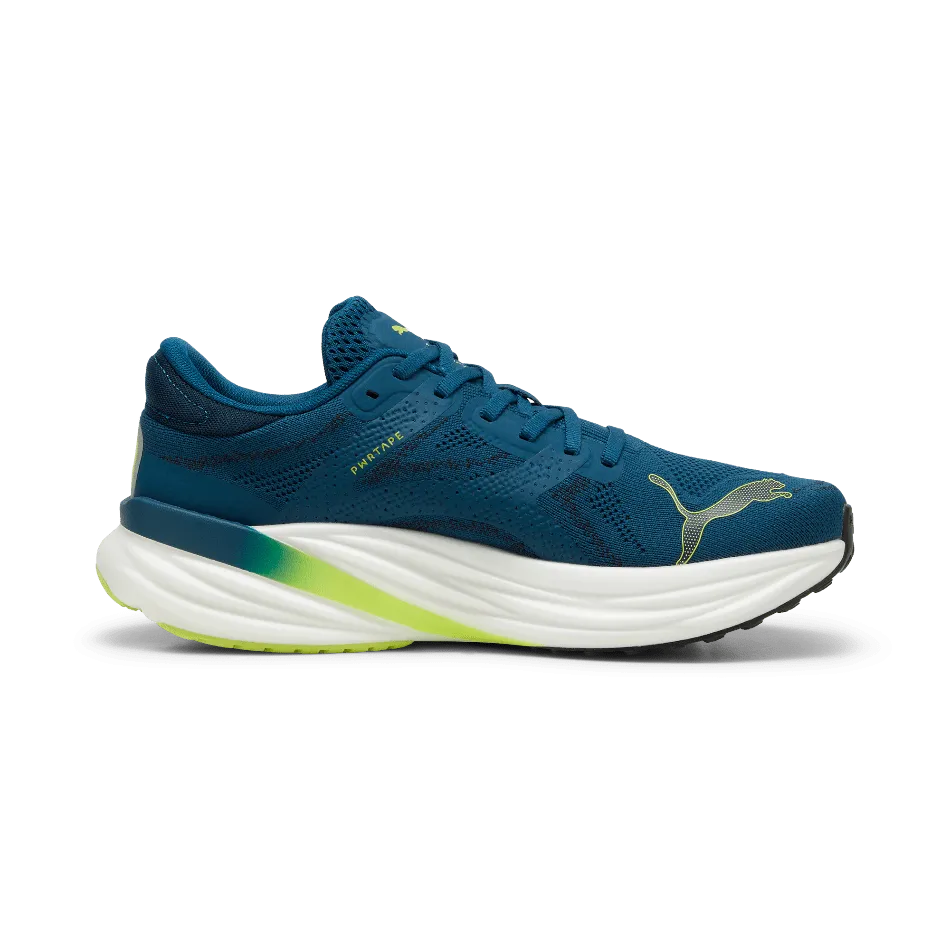 Puma Magnify Nitro 2 Men's  Running Shoes SS24 Ocean Tropic-Puma Black-Lime Pow