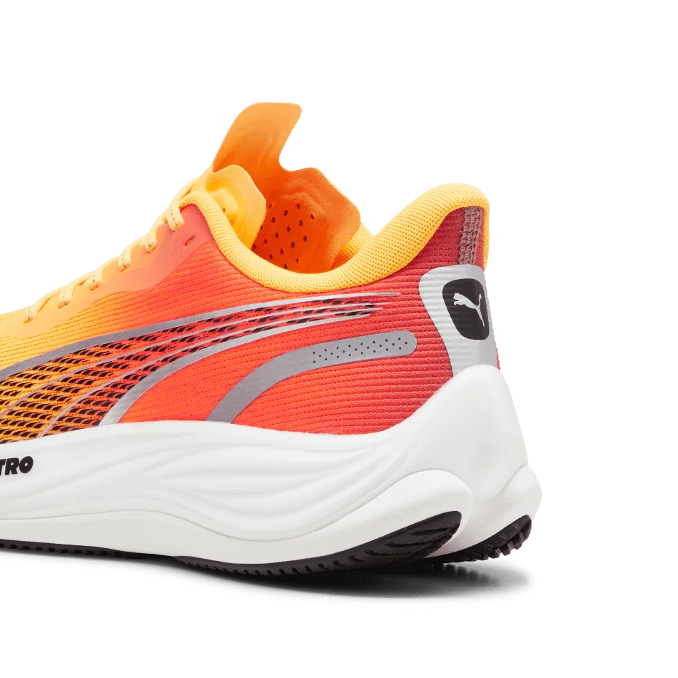 Puma Velocity Nitro 3 Men's Running Shoes Sun stream-Sunset Glow-Puma White - AW24