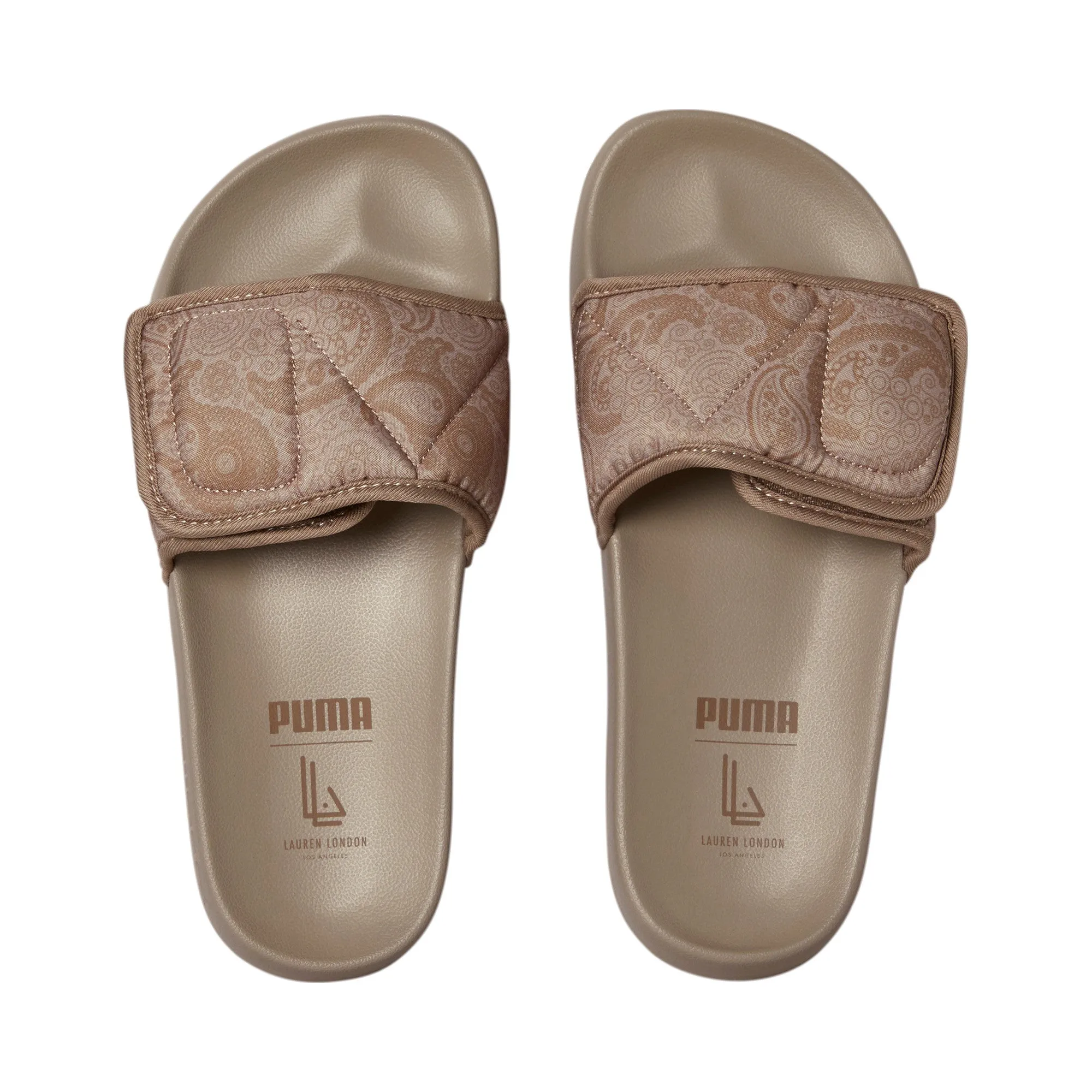 PUMA x Lauren London Leadcat 2.0 Big Kids' Slides - Brown