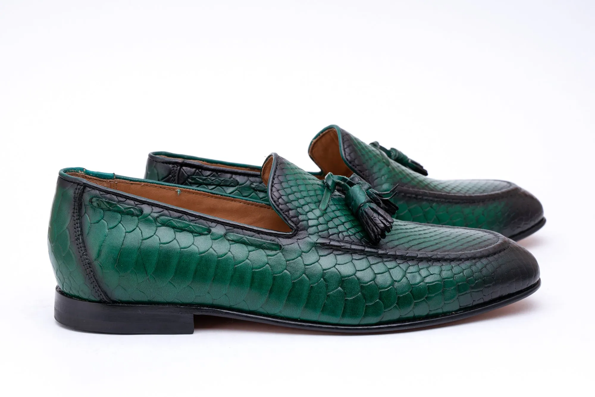 Python Print Tassels Loafer Pattina/BG