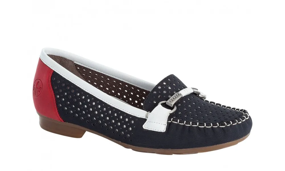 Rieker - Slip-On Loafer Navy