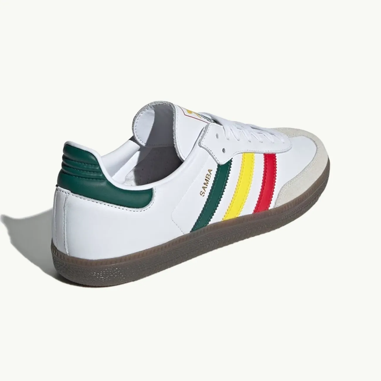 Samba OG 'Reggae' - Cloud White/Yellow/Collegiate Green