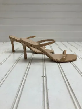 Sandals Designer By Stuart Weitzman In Tan, Size: 7