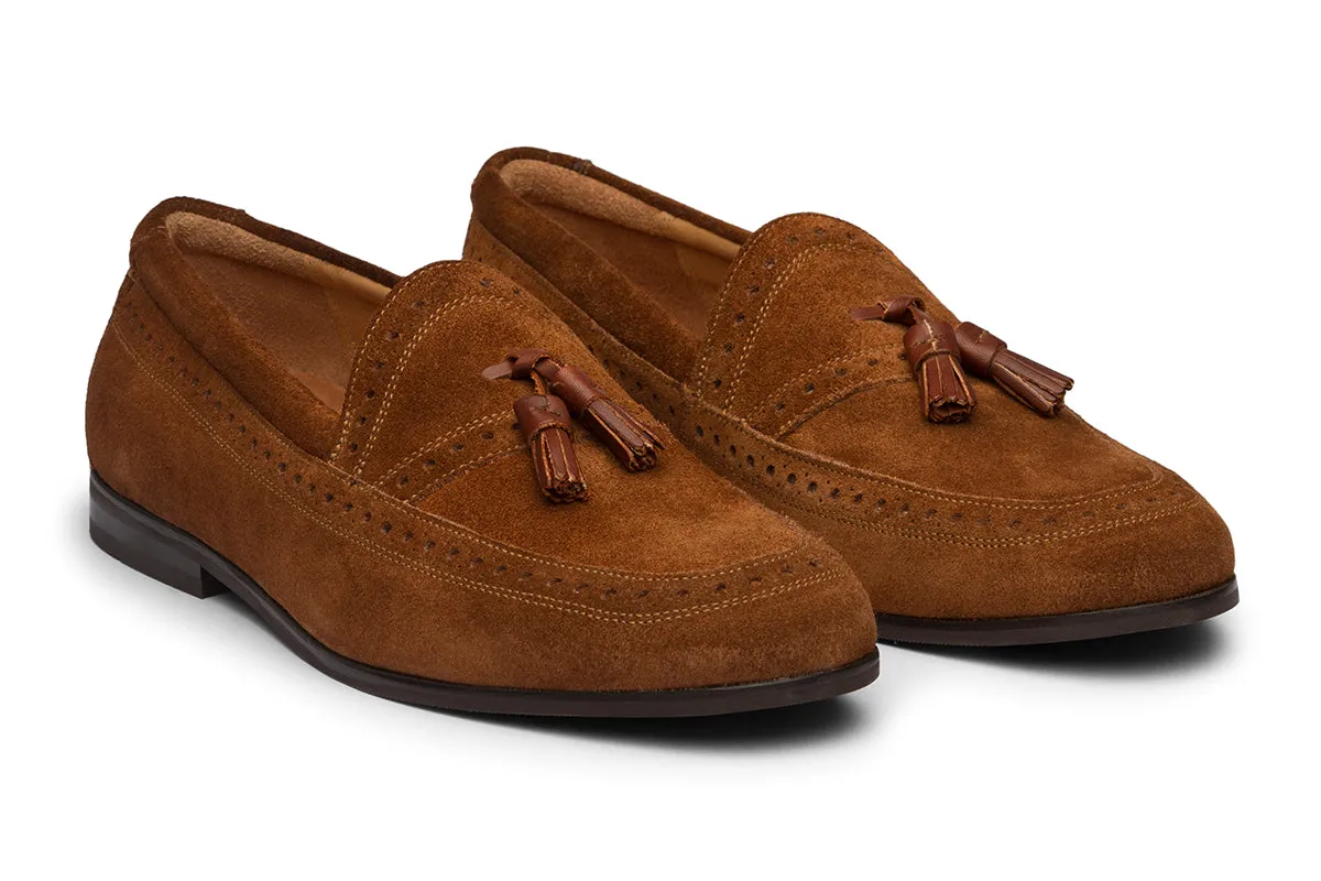 Semi Brogue Tassels Loafer