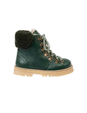 Shearling Winter Boot - Kale