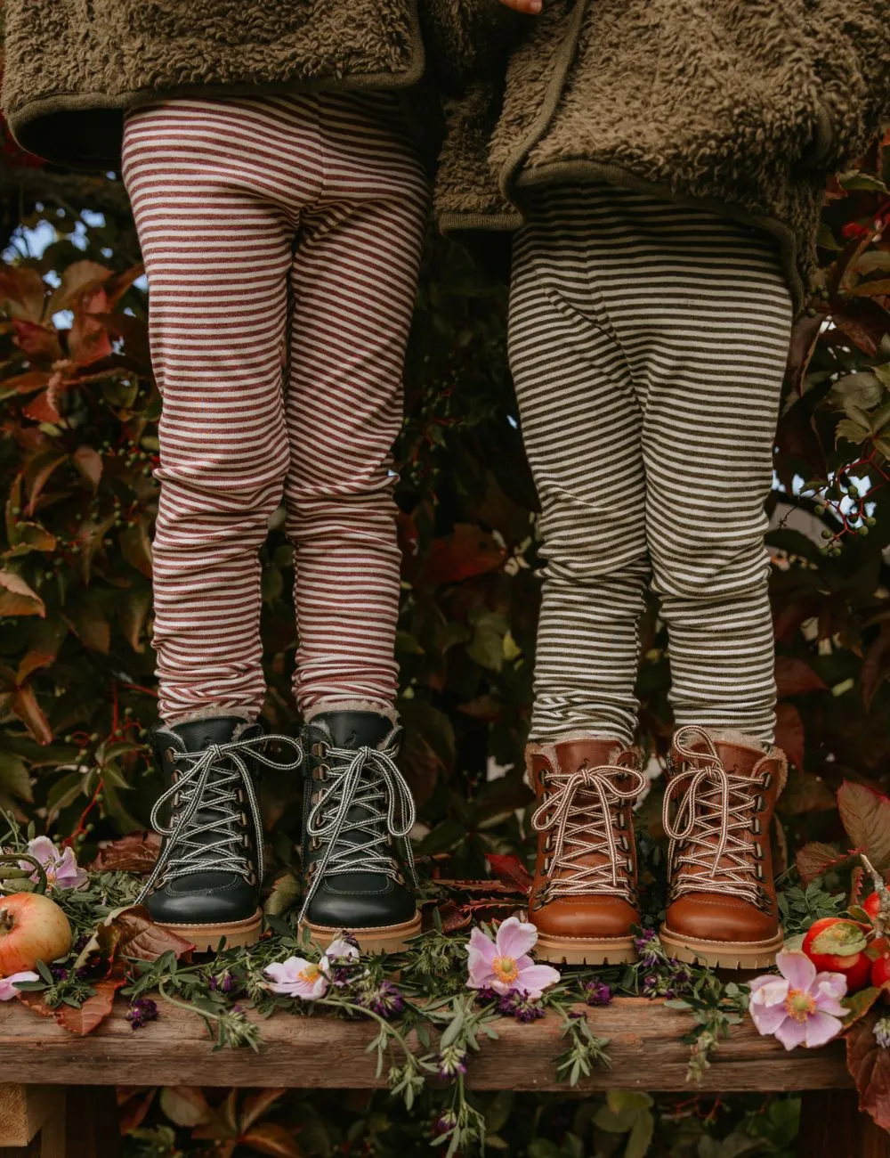 Shearling Winter Boot - Kale