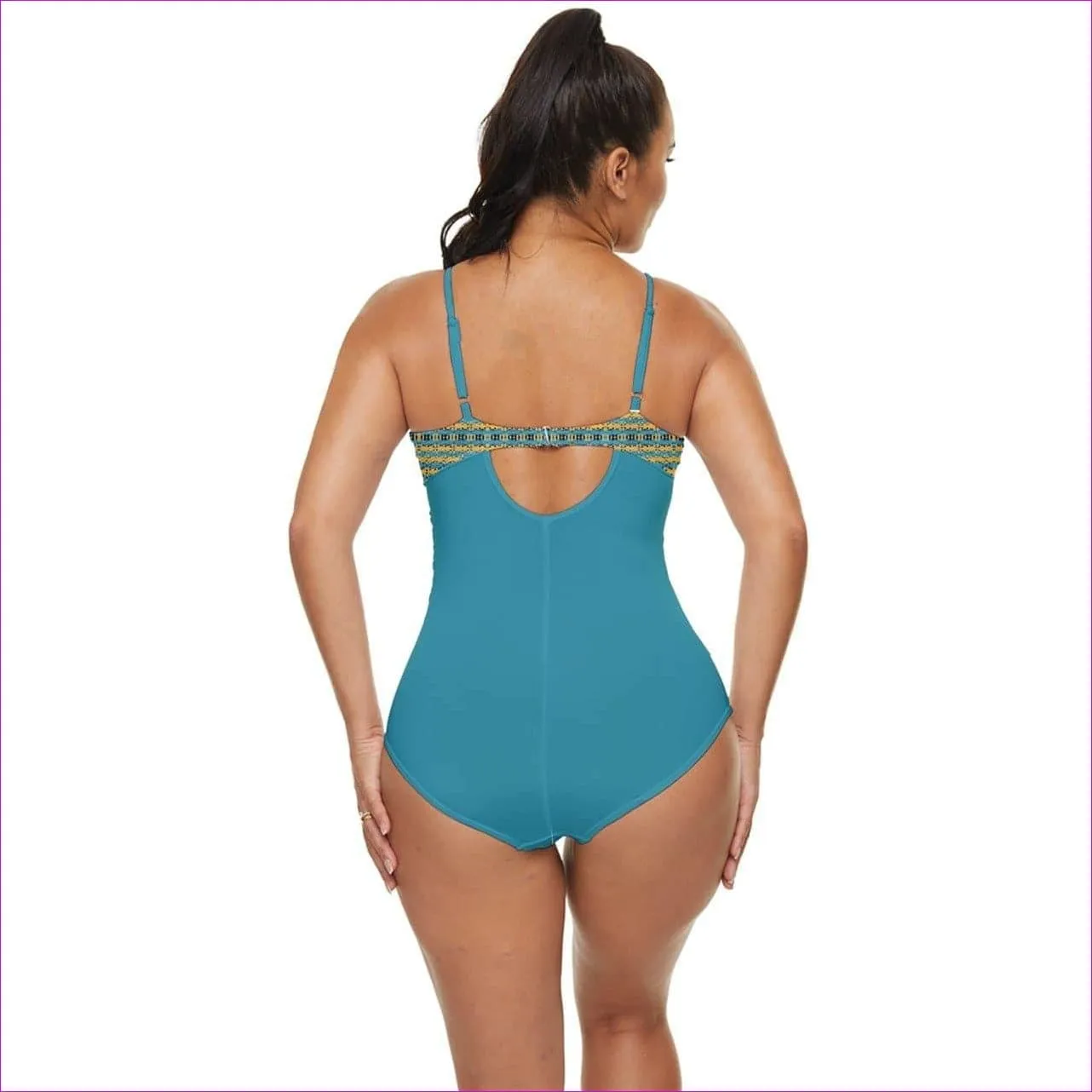 Static Retro Full Coverage Swimsuit