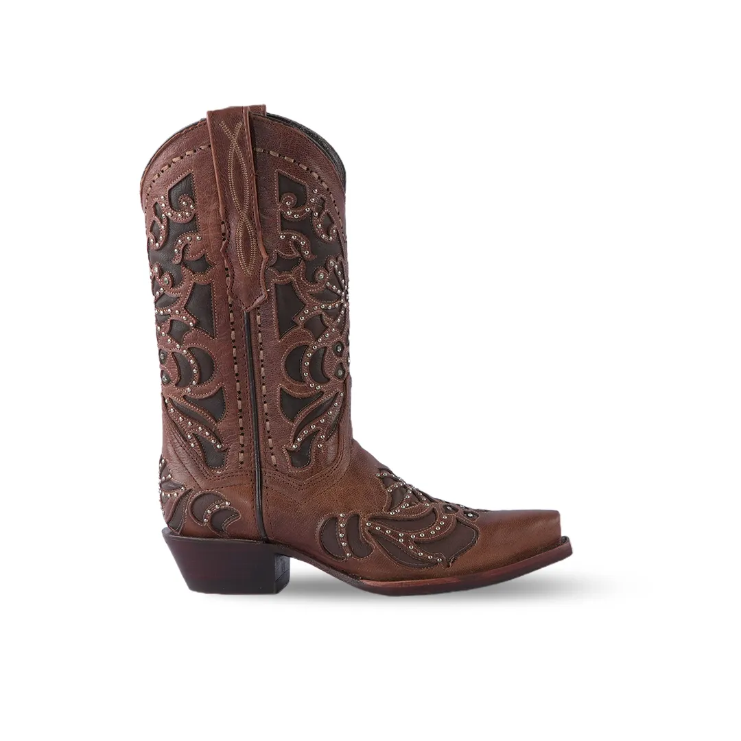 Texas Country Womens Western Boot Cater Tabaco E755