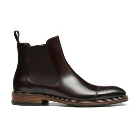 Three-piece leather Chelsea boots D86215