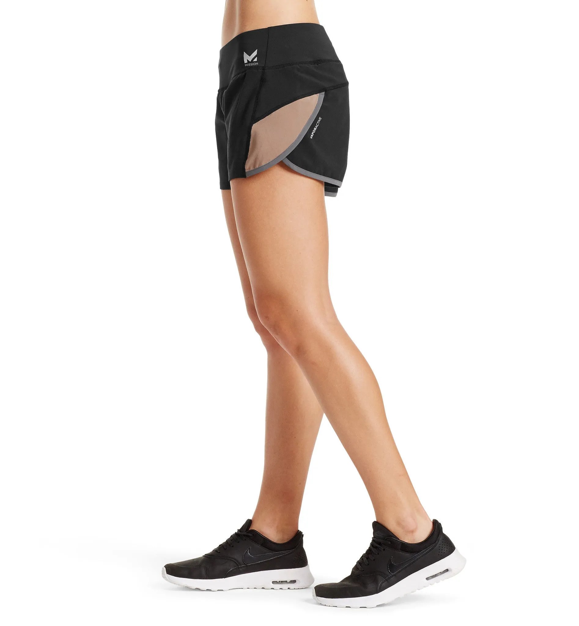 VaporActive Momentum 3" Running Shorts | Moonless Night / Funghi