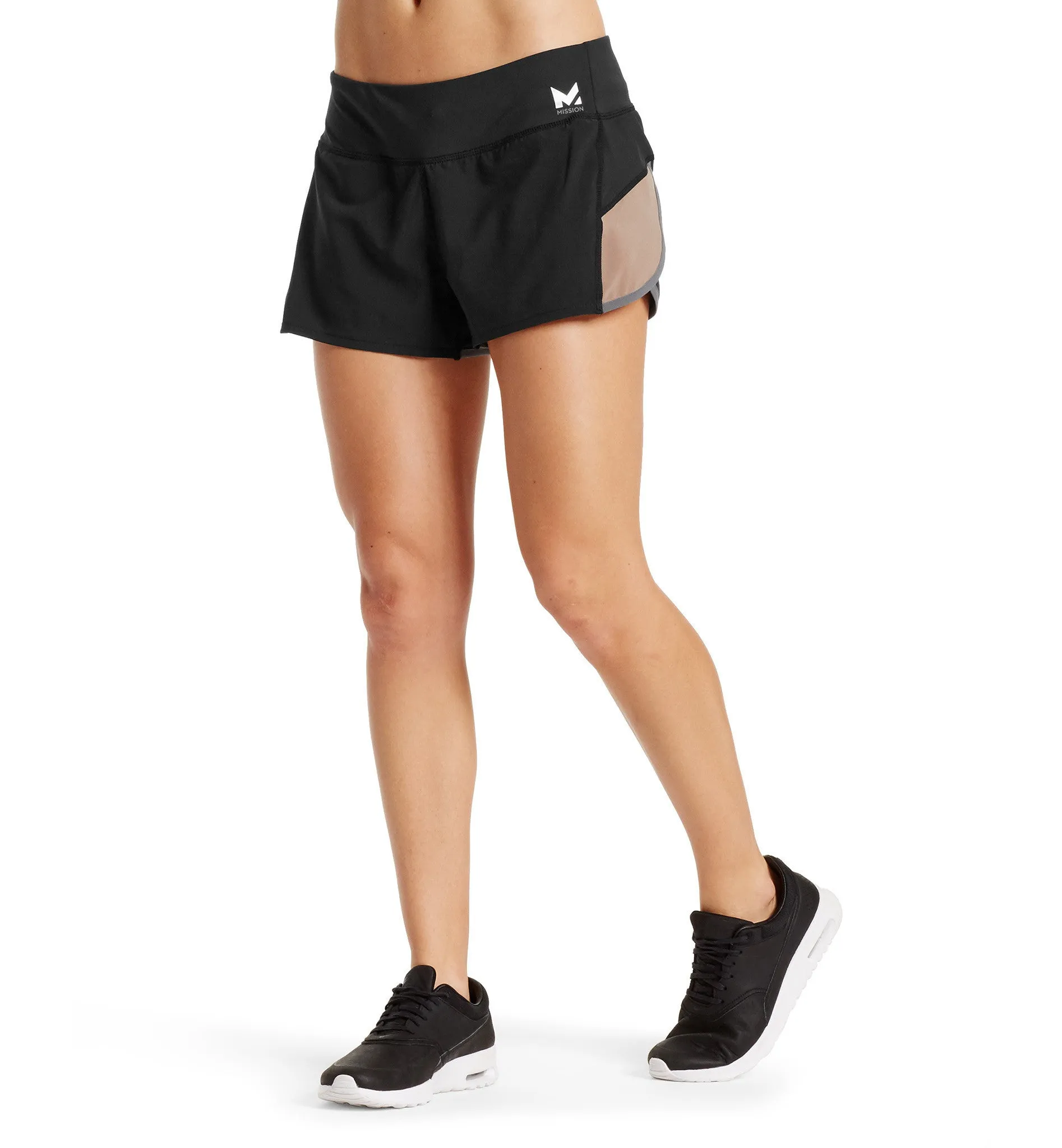 VaporActive Momentum 3" Running Shorts | Moonless Night / Funghi