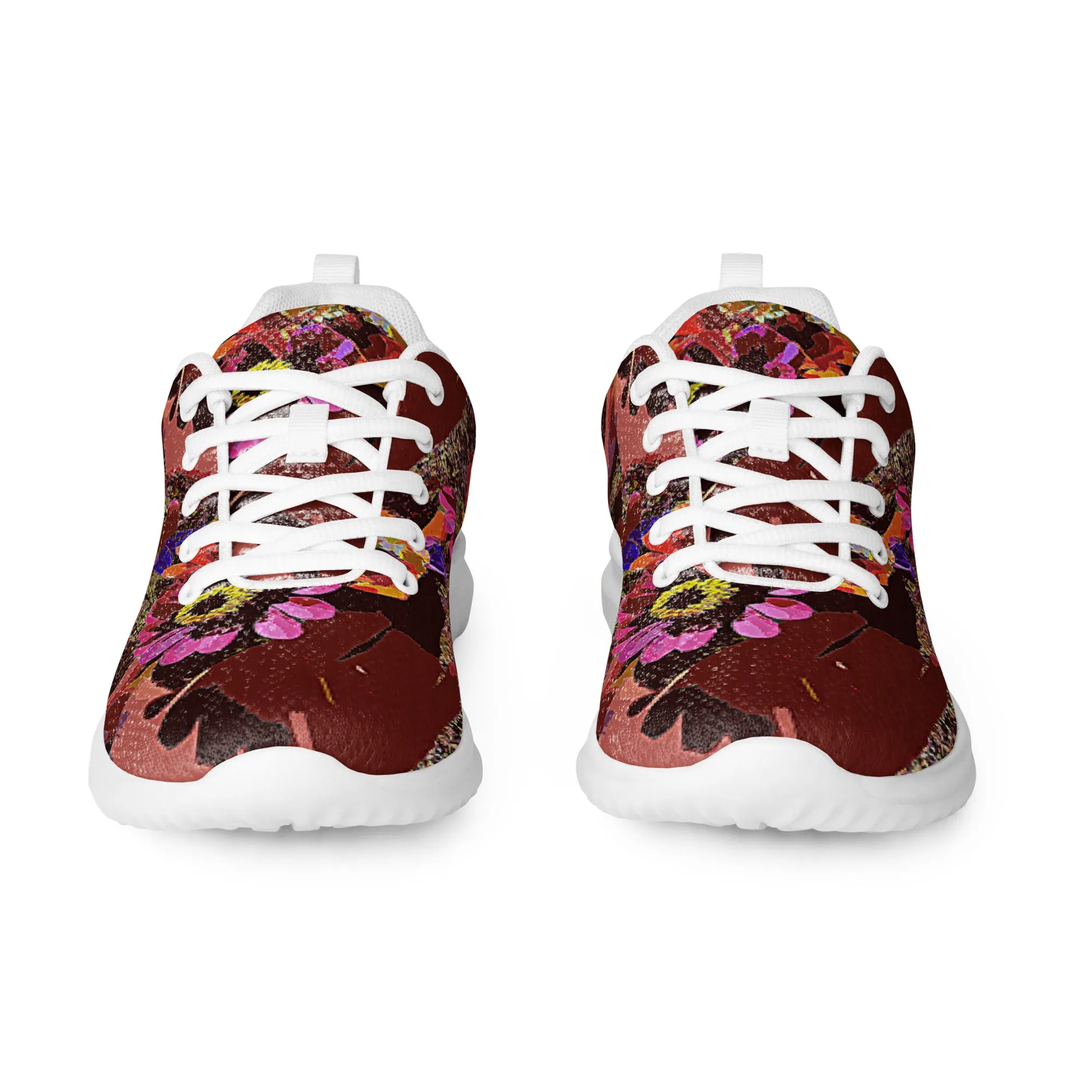 Women’s athletic shoes Handful of flowers