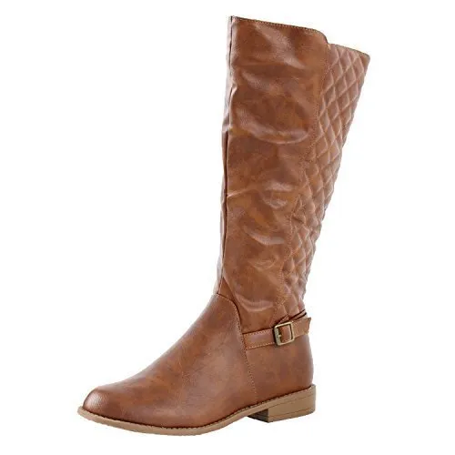 Women's Lahore Quilted Calf High Ridding Boots