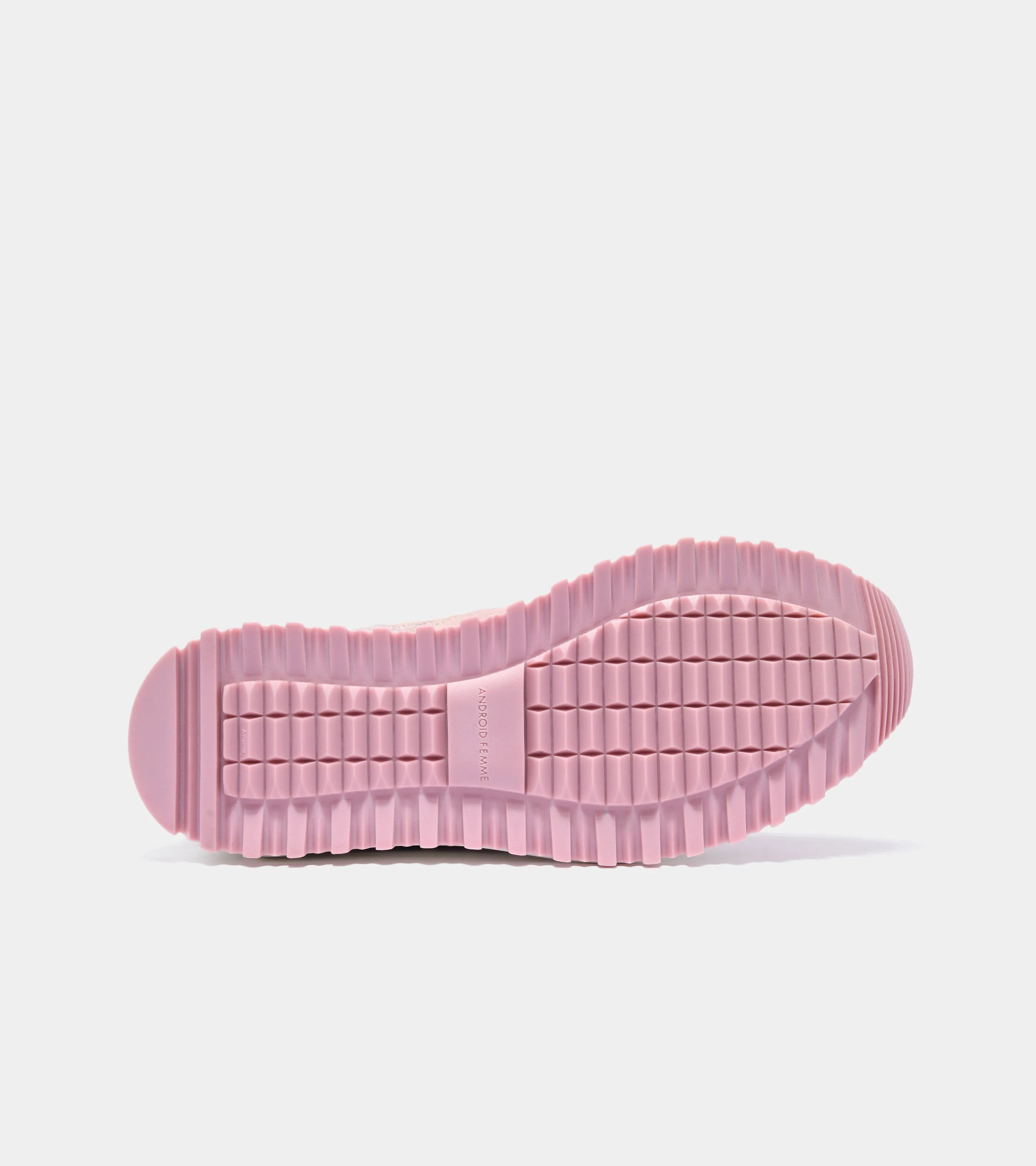 Womens Santa Monica  | Blush Stingray Suede Satin AFP193-02