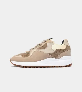 Womens Santa Monica  | Sand Stingray Suede Satin AFP193-03